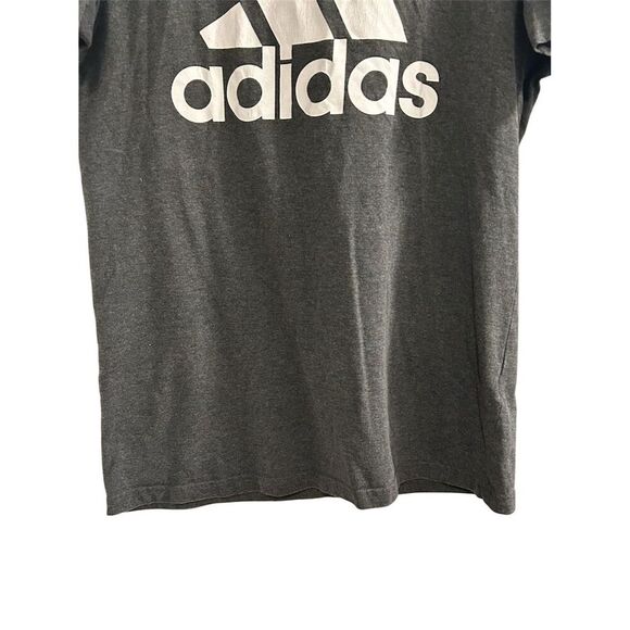 Adidas Men's Graphic Tee Gray Short Sleeve Crew Neck Size L - Picture 2 of 12